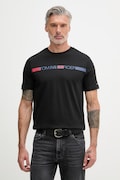 Tommy Hilfiger majica za muškarce od pamuka crna MW0MW42368