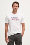Tommy Hilfiger t-shirt męski bawełniany biały MW0MW42369