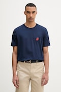 Tommy Hilfiger basic tričko pánske bavlnené SUMMER tmavomodré MW0MW43066
