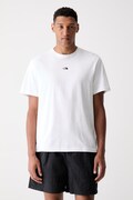 The North Face Essential Center Logo T-shirt bawełniany męski biały NF0A8GQEFN41