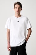 The North Face Essential Center Logo T-shirt bawełniany męski biały NF0A8GQEFN41