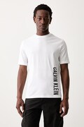 Calvin Klein T-shirt męski z bawełną biały LV00NM3019