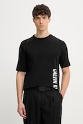 Calvin Klein T-shirt męski z bawełną czarny LV00NM3019