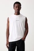 Calvin Klein top męski z bawełną biały LV00NM3023