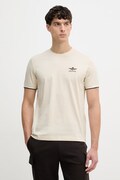 Aeronautica Militare t-shirt męski bawełniany beżowy TS2508UJ00682
