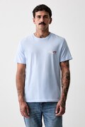 Tommy Jeans tričko pánske bavlnené modré DM0DM22538