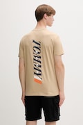 Tommy Jeans T-shirt męski bawełniany beżowy DM0DM22547