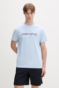 Tommy Jeans T-shirt męski bawełniany niebieski DM0DM22548