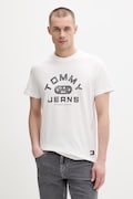 Tommy Jeans t-shirt męski bawełniany beżowy DM0DM22551