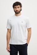Lacoste t-shirt męski bawełniany niebieski TH0874