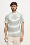 Lacoste t-shirt męski bawełniany zielony TH0874