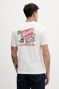 Guess Jeans t-shirt męski bawełniany biały M6GIC0 K8HM0