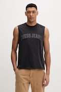 Guess Jeans t-shirt bawełniany kolor czarny M6GPB2 K8FQ4