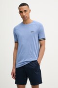BOSS Green t-shirt męski niebieski 50559207