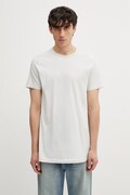 Rick Owens DRKSHDW Level t-shirt bawełniany męski beżowy DU01F4250.RNP