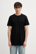 Rick Owens DRKSHDW Level t-shirt bawełniany męski czarny DU01F4250.RNP