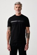 BOSS T-shirt lounge męski bawełniany Shirt czarny 50561470