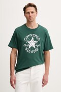 Converse T-shirt męski bawełniany zielony CVM6T087