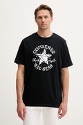 Converse t-shirt męski bawełniany czarny CVM6T087