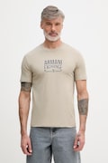 Armani Exchange tričko pánské bavlněné béžové XM002452 AF10334