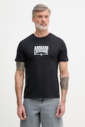 Armani Exchange T-shirt da uomo in cotone nero XM002452