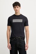 Armani Exchange t-shirt męski bawełniany granatowy XM002472 AF10356