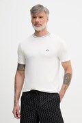 Armani Exchange t-shirt męski z wiskozą beżowy XM002484