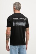 Armani Exchange T-shirt męski bawełniany czarny XM002490 AF10358