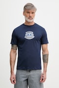 Armani Exchange t-shirt da uomo in cotone blu navy XM002776