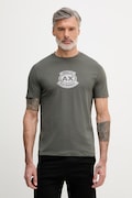 Armani Exchange T-shirt da uomo in cotone verde XM002776 AF10356