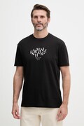 Armani Exchange t-shirt męski bawełniany czarny XM002782 AF10356