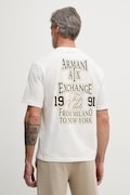Armani Exchange tričko pánske bavlnené biele XM002787 AF10358
