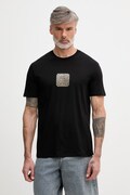 Armani Exchange t-shirt męski bawełniany czarny XM002230 AF12308