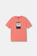 BOSS Orange футболка чоловіча бавовняна рожева 50561846