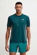 Under Armour t-shirt treningowy Tech męski kolor zielony z nadrukiem 6009833