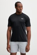 Under Armour t-shirt treningowy Tech męski kolor czarny z nadrukiem 6009833