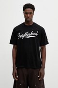 NEIGHBORHOOD t-shirt bawełniany TEE SS.2 męski kolor czarny z nadrukiem 252PCNH.ST02