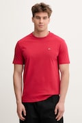 Napapijri T-shirt męski bawełniany SALIS czerwony NP0A4H8DRAQ1
