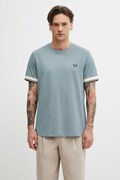 Fred Perry tričko bavlněné pánské modré M2396