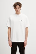 Fred Perry t-shirt bawełniany męski kolor biały gładki M2408