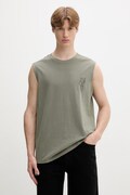 Levi's top męski bawełniany GR MUSCLE TANK zielony 0054S