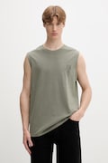 Levi's top męski bawełniany GR MUSCLE TANK zielony 0054S