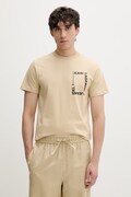 Karl Lagerfeld Jeans t-shirt męski bawełniany beżowy B2M17046