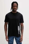 Karl Lagerfeld Jeans t-shirt męski bawełniany czarny B2M17047