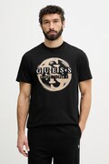 Guess t-shirt Ανδρικό βαμβακερό μαύρο M6GI09 K2989