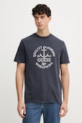 Guess t-shirt męski bawełniany granatowy M6GI43 K3471