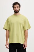 The North Face t-shirt męski bawełniany Essential Simple Dome zielony NF0A8EVWG731