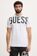 Guess t-shirt męski bawełniany biały F6GI01 J1314