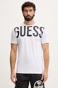 Guess t-shirt męski bawełniany biały F6GI01 J1314