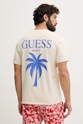 Guess tričko pánske bavlnené béžové F6GI10 KA260